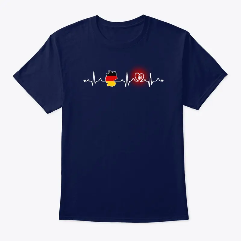 Germany Heartbeat T-Shirt