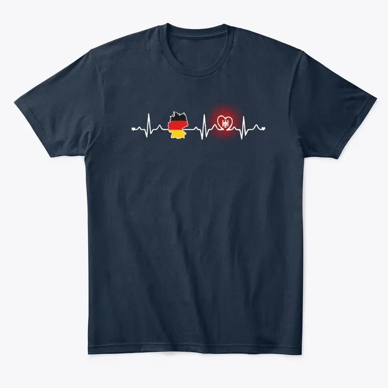 Germany Heartbeat T-Shirt